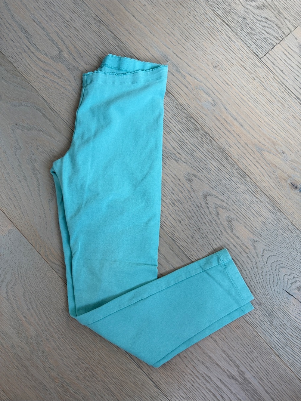 Kids Aqua Leggings Size 10